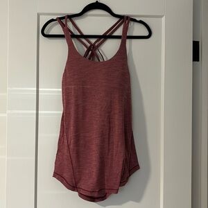 Lululemon tank with build in sports bra